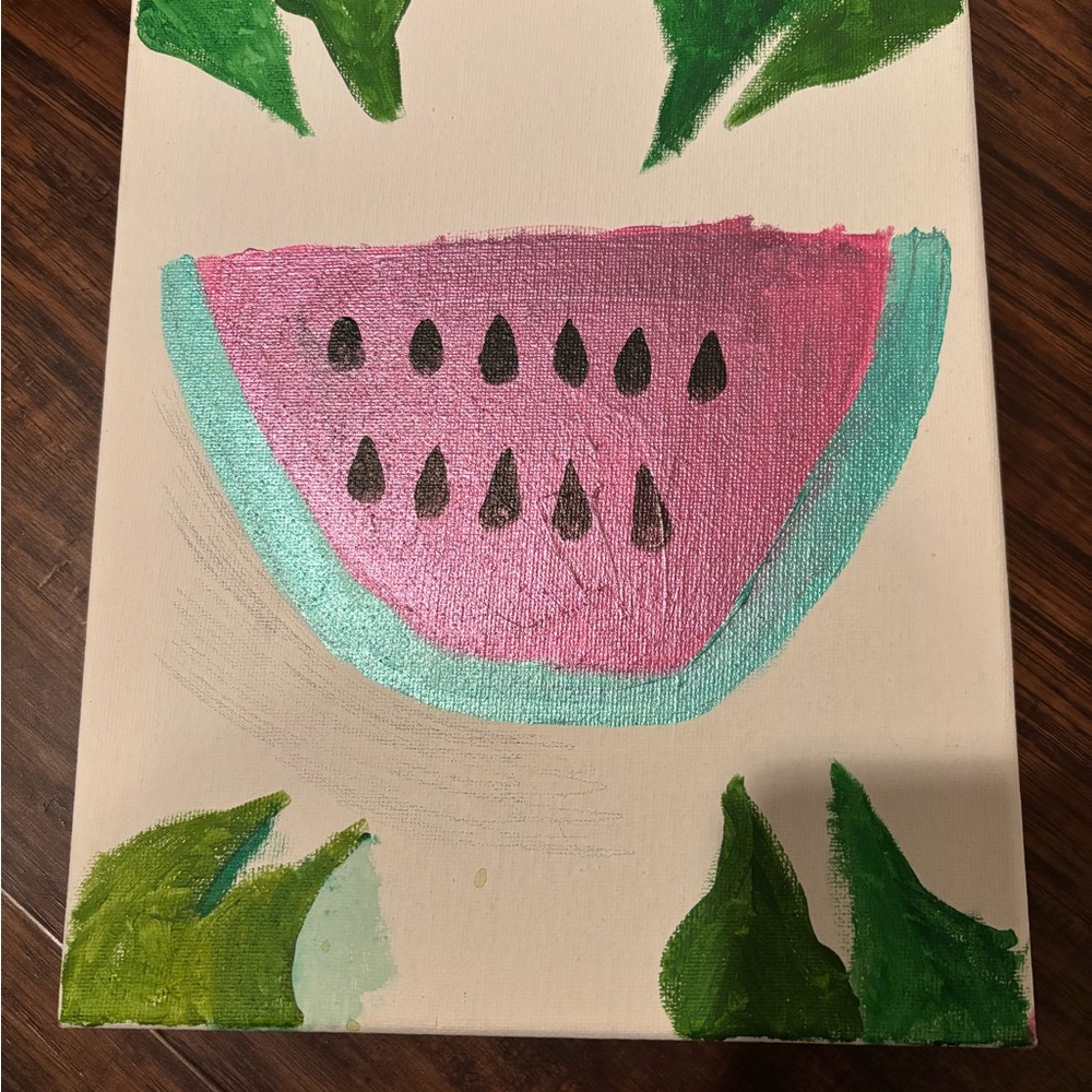 Vibrant Watermelon Canvas Art